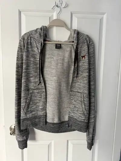 Pink Victoria’s Secret Women’s size 4-6 (S/P) Zip Up Hoodie, View more