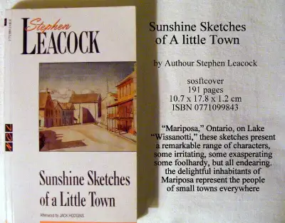 Canadian classic books Maria Chapdelaine and Sunshine Sketches, View more