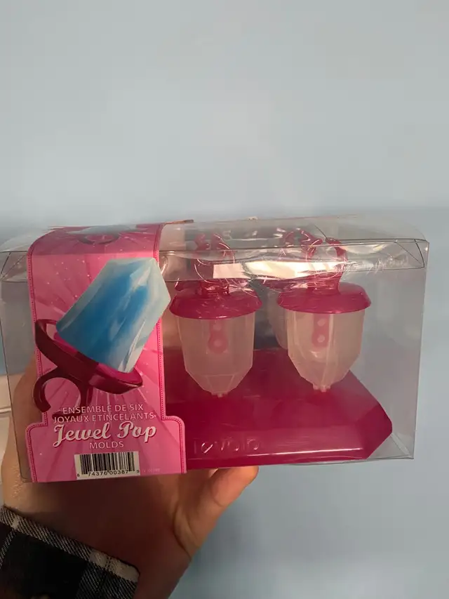Tovolo Jewel Pop Molds Set of 6