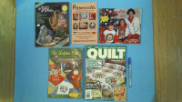 1989 QUILT Magazine Mary Maxim Catalog 3 NeedleCraft Catalogs