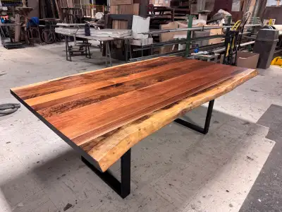 walnut dining table, View more