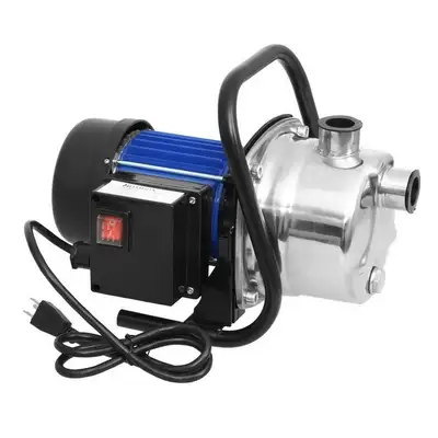 2 year warranty! Cast iron body and stainless-steel housing, , and built-in handle, this sprinkler b...