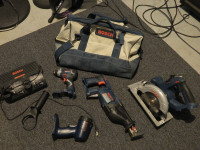 Bosch Cordless Tool Set and Bag