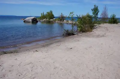 Waterfront cottage Georgian Bay Sand beach great swimming!, View more