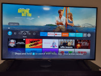 Amazon Fire Tv 4K 50' -smart tv like new