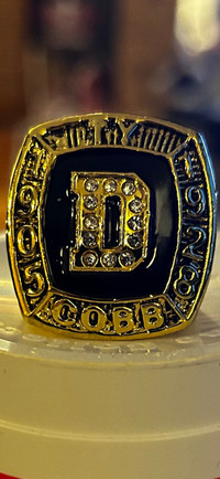 Ty Cobb Career Ring Detroit Tigers Baseball Legend Showcase 304