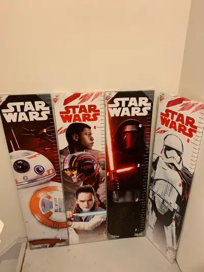 Star Wars Growth Chart/Pictures. Brand New, View more