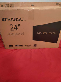 Brand new 24 inch sansui tv