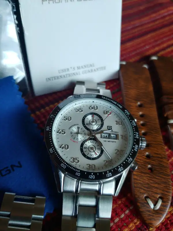 Montre Chronographe * 44mm * Chronograph Watch in Jewellery & Watches in City of Montréal - Image 5