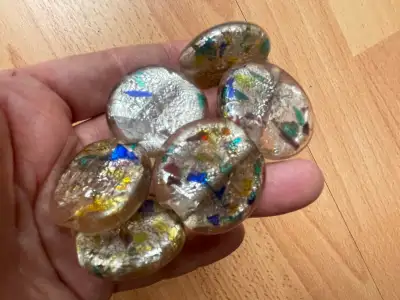 Large Glass Bead Bracelet From Africa, View more