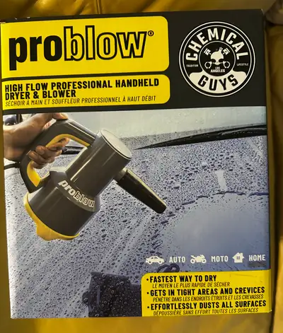 Chemical Guys ProBlow High Flow Handheld Dryer & Blower, View more