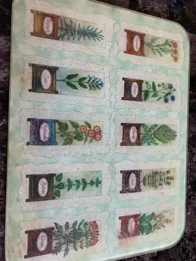 Herbs Glass Cutting Board, View more