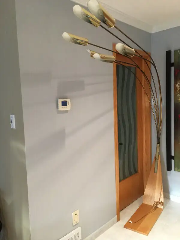 VINTAGE ARC ARCHED FLOOR LAMP in Indoor Lighting & Fans in Laval / North Shore - Image 7