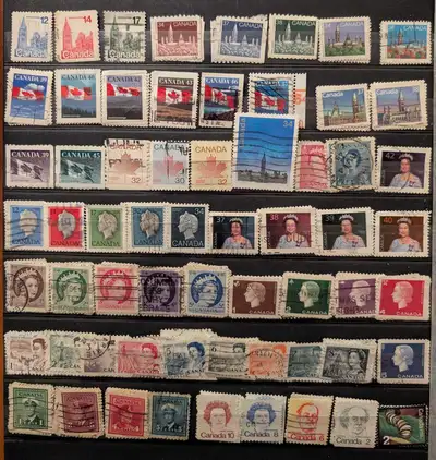 Stamp Collection --- Canada, View more