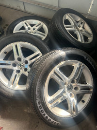 Honda All Season Tires with Alloy Rim 215/55/16