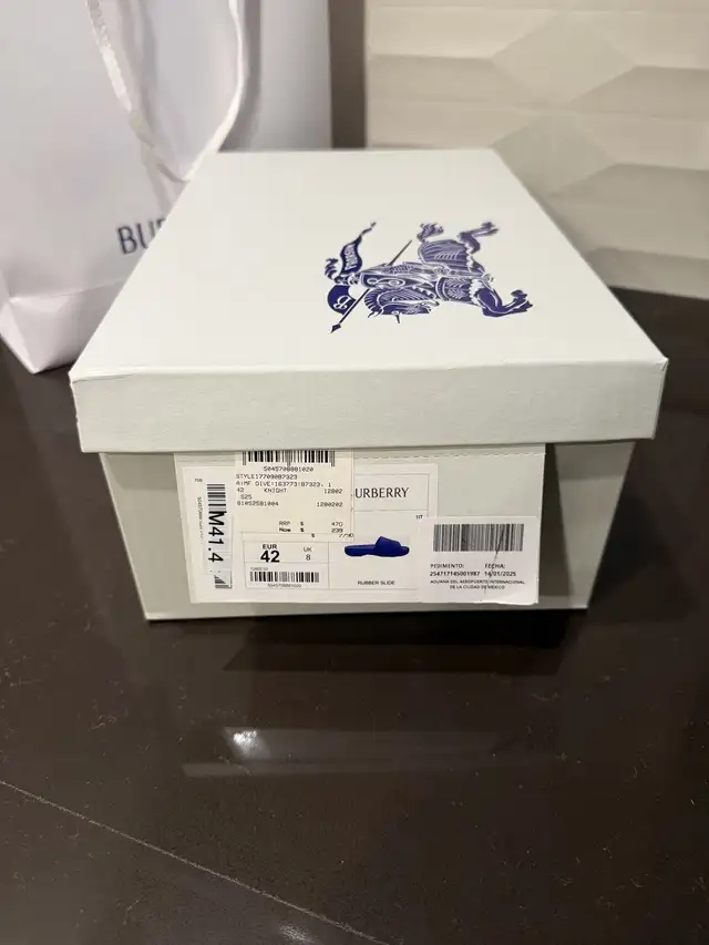 Burberry Rubber Slides in Men's Shoes in Hamilton - Image 3