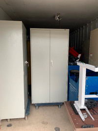 6’ metal 2 Door Storage Cabinets