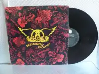 DISQUE VINYL LP-AEROSMITH PERMANENT VACATION ( VINTAGE 1987 )
