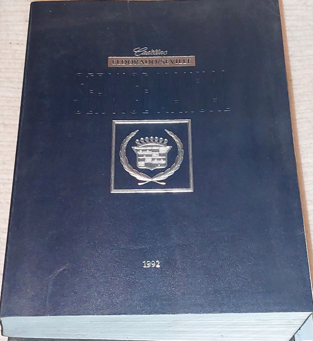 1992 CADILLAC ELDORADO SEVILLE OEM Service Manual in Other in Kingston
