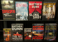 Matthew Dunn SIGNED Books x 7 Complete "Spycatcher" Series+Bonus