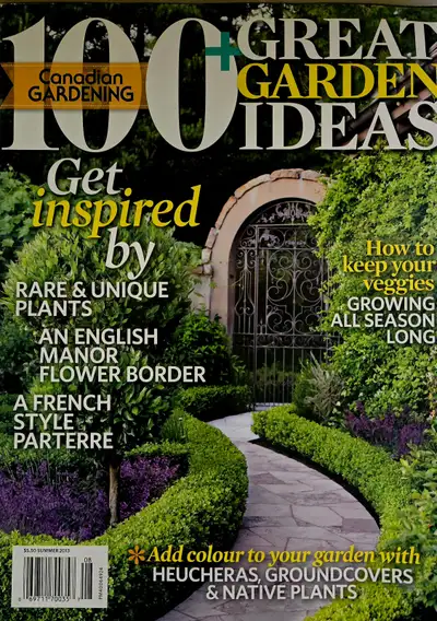 "CANADIAN GARDENING" 100 GREAT GARDEN IDEAS MAGAZINE, View more