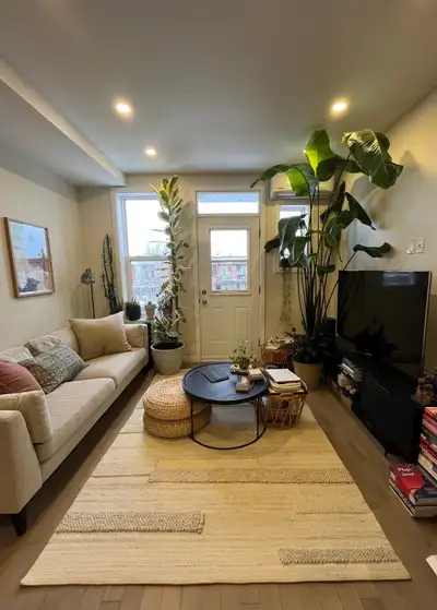Superbe 3 1/2 lumineux en face du magnifique Parc Molson dans Rosemont-La Petite-Patrie - Quadruplex...