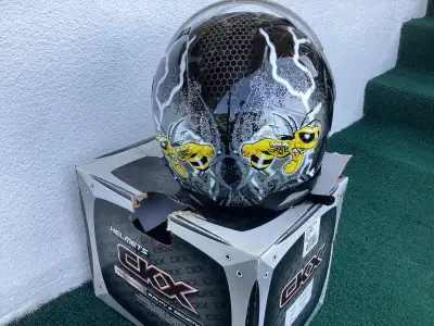 Caque de motoneige CKX, pour femme, Model : TRANZ RSV D/L, Couleur : MAD BEE, SIZE : XS, Je demande...