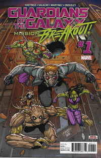 Guardians Of The Galaxy Comic #1 Mission Breakout Cover A VF/NM.