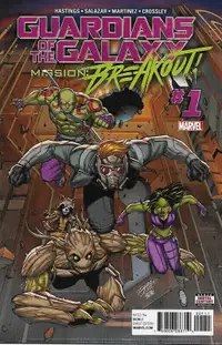 Guardians Of The Galaxy Comic #1 Mission Breakout Cover A VF/NM.