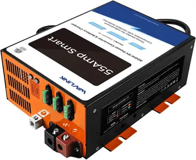 NEW 55 Amp RV Power Converter, 120V AC to 12V DC Battery Charger, View more
