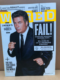 Wired Magazine - January 2010 - Alec Baldwin on cover