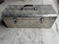 Silver Industrial Toolbox