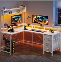 Computer Desk  with  Drawers