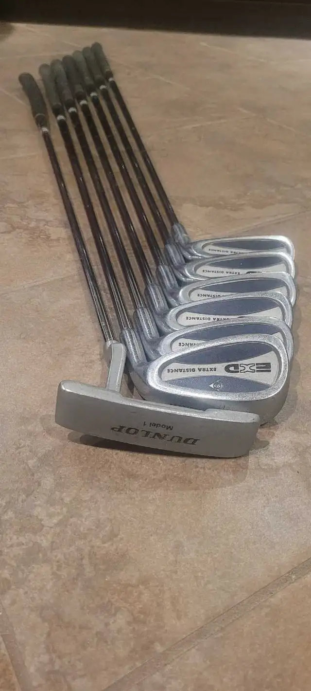 DUNLOP EXD EXTRA DISTANCE GOLF IRON SET in Golf in Hamilton - Image 2