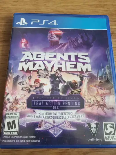 Sony Playstation 4 Games PS4 Agents of Mayhem, View more