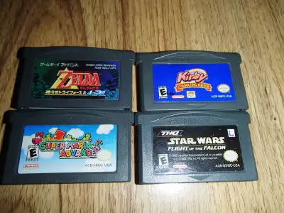 Gameboy Advance Games for sale., View more