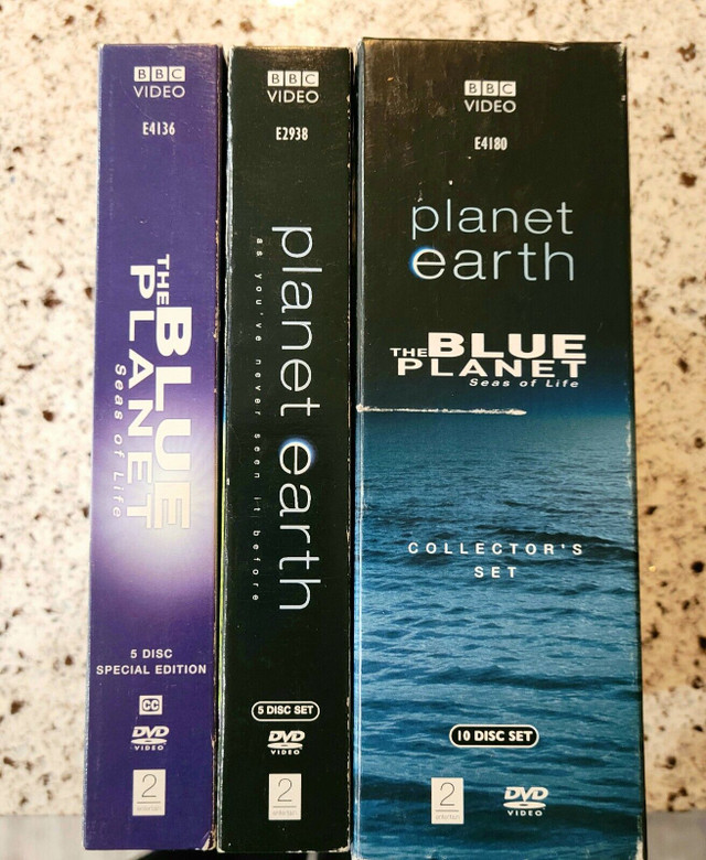 Planet Earth/The Blue Planet: Seas of Life 10XDVD Box Set in CDs, DVDs & Blu-ray in Markham / York Region - Image 2