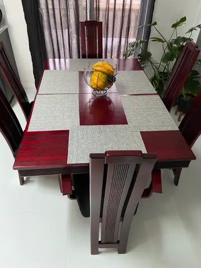 Dining room table, and chairs set, View more