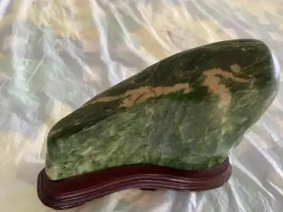 Chinese Collectible Vintage Jade Mountain, View more