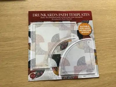 Drunkard’s Path 4 inch Quilting Templates, View more