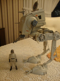 Star Wars AT-ST with driver Vintage 80s
