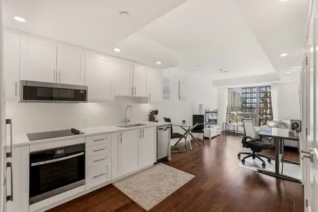 Fully Furnished New 1-Bedroom Suite at “The Moon” Downtown!