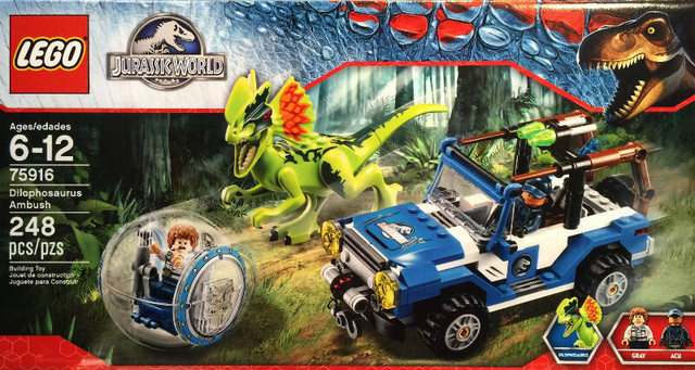 lego 75916 Dilophosaurus Ambush brand new sealed box pending sal in Toys & Games in Mississauga / Peel Region