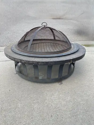 large fire pit, View more