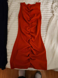 Sara  red dress 