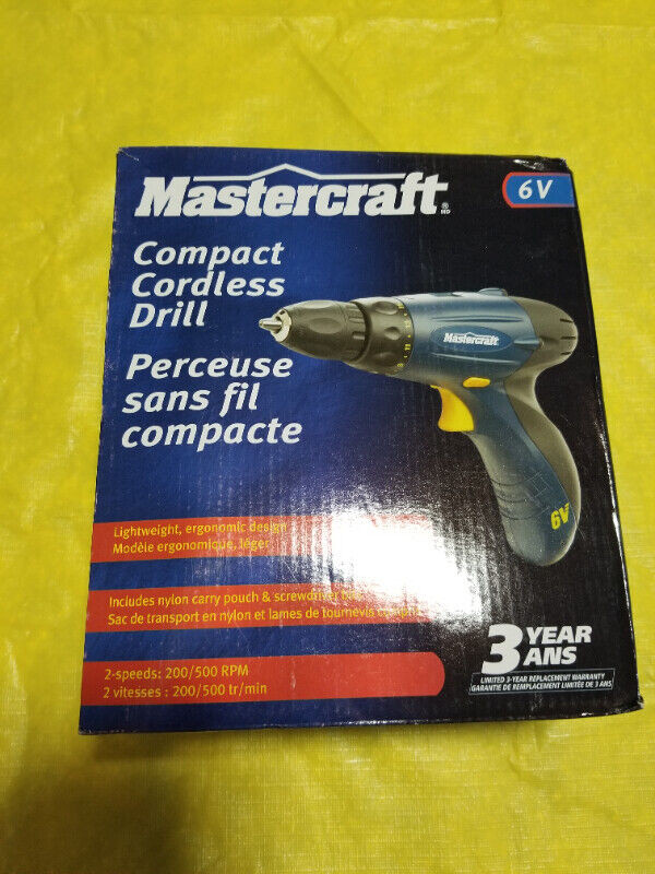 Mastercraft cordless tools hotsell