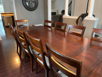 Ashley 10 person dining room table