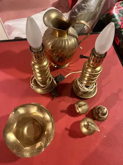 Brass items for sale