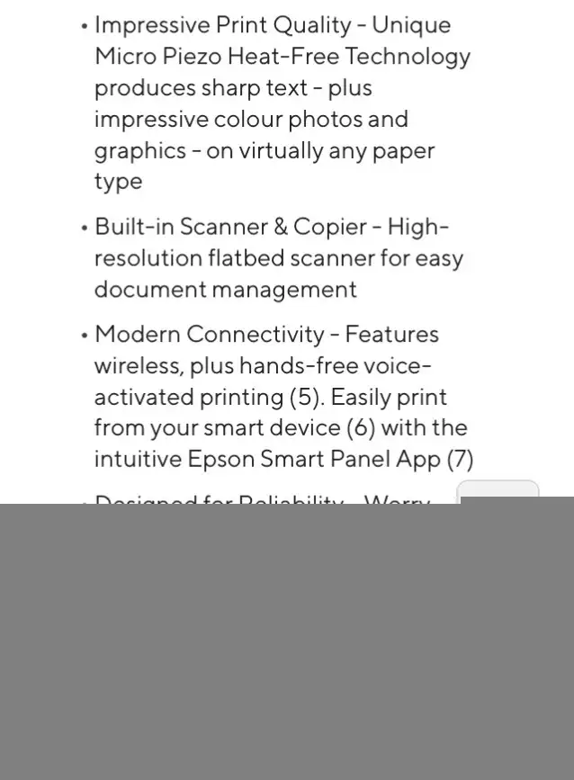 Epson eco tank 2400 in Other Business & Industrial in Barrie - Image 9