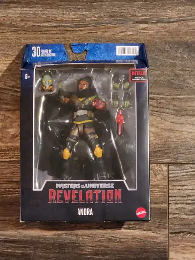 Andra Masters of the Universe Revelation Figure, View more